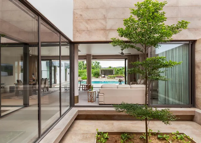 Saffronstays Ambika Farms Jaipur